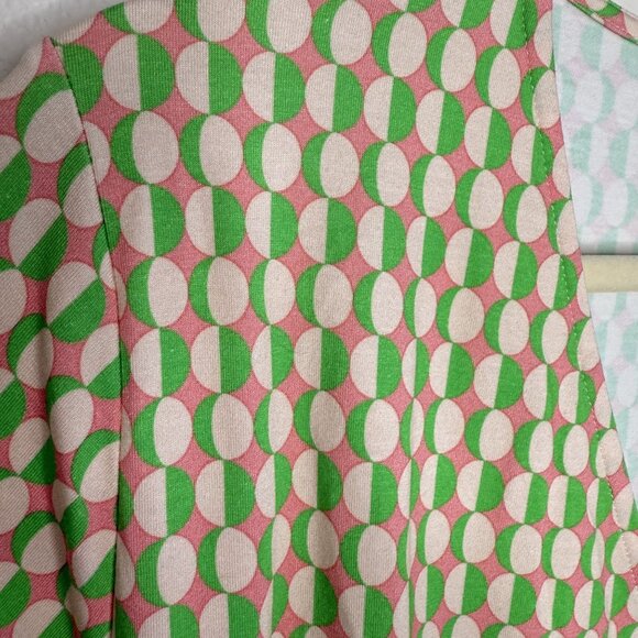 Kettlewell Geometric Print Wrap Top With Tie Waist, 12 - Picture 6 of 9